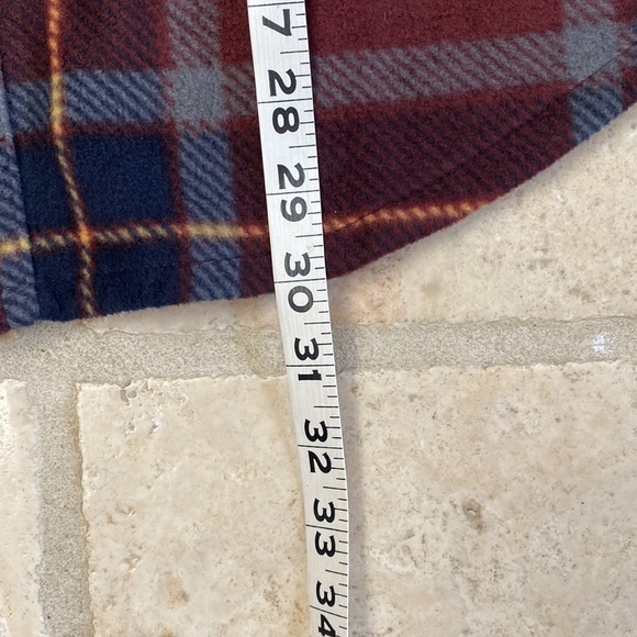 NWT Freedom Foundry Plaid Fleece Lined Shacket Jacket shirt Men’s Unisex Size M - Picture 10 of 12